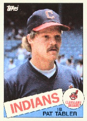 1985 Topps Baseball Cards      158     Pat Tabler